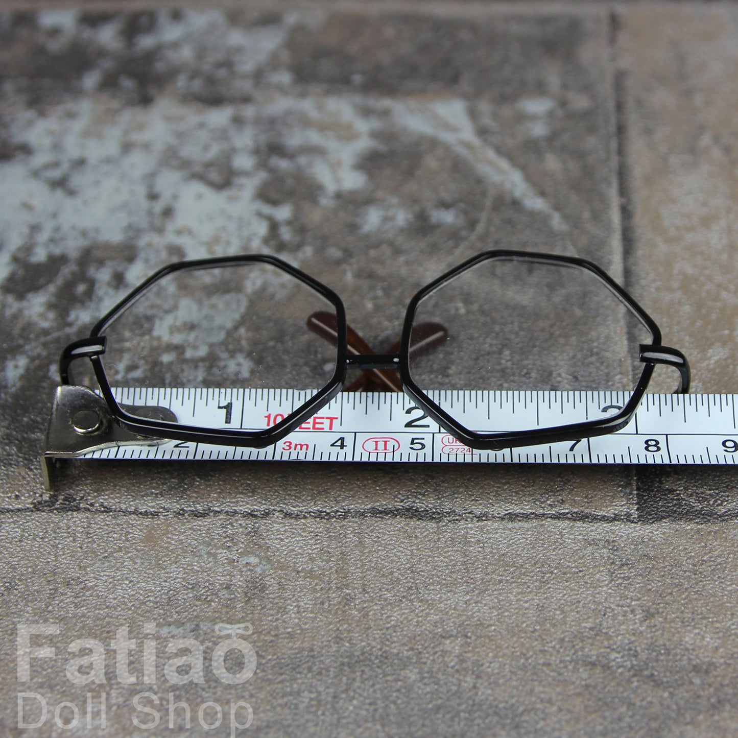 New Dolls fashion Sunglasses Glasses fit Blythe - Black