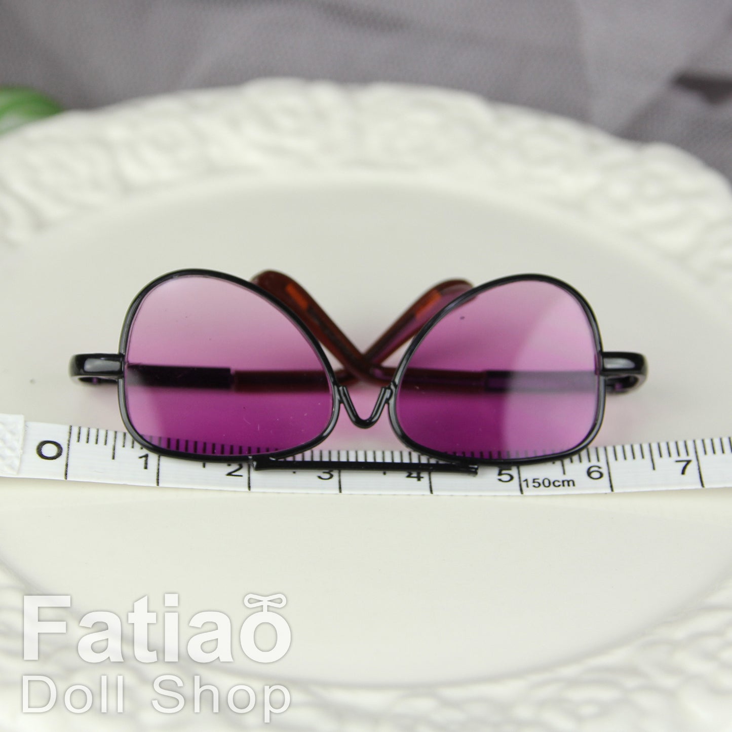 New fashion Dolls Sun Glasses fit 1/3 BJD SD Super Dollfie Black Purple
