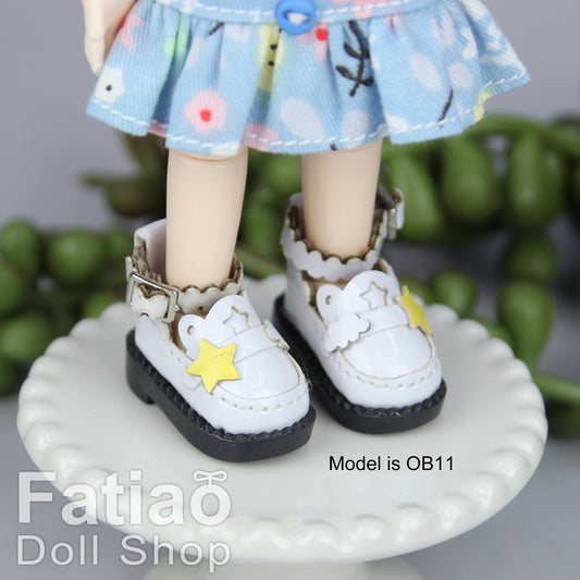 Fatiao - New OB11 OB22 Blythe 1/12 BJD Nendoroid pullip dolls Cute shoes