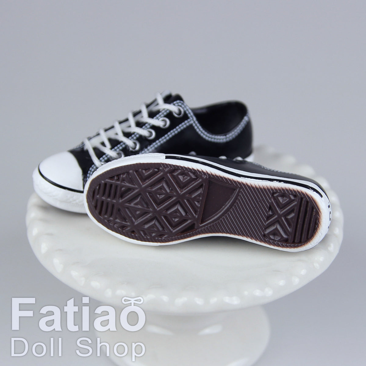 1/6 BJD Doll OB24 Female Action Figure iMda2.7 Lace-Up Canvas Sneakers Shoes