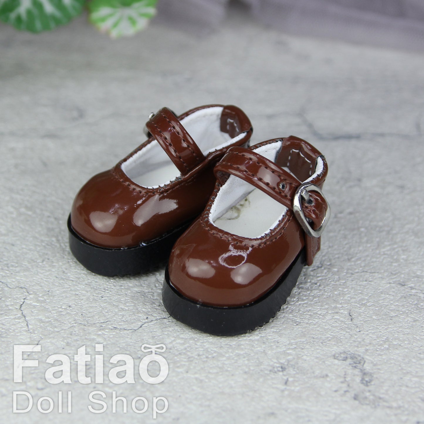 Fatiao - New Dollfie YoSD 1/6 BJD Doll leather Shoes (Size 4cm)
