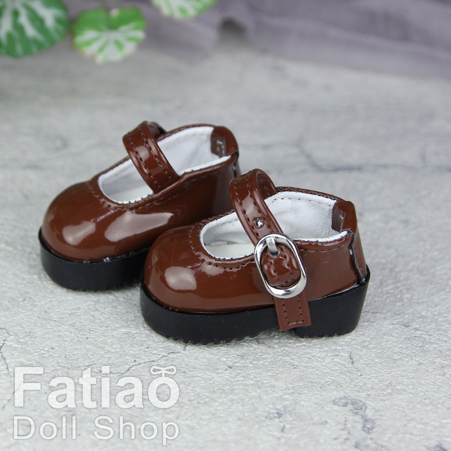 Fatiao - New Dollfie YoSD 1/6 BJD Doll leather Shoes (Size 4cm)