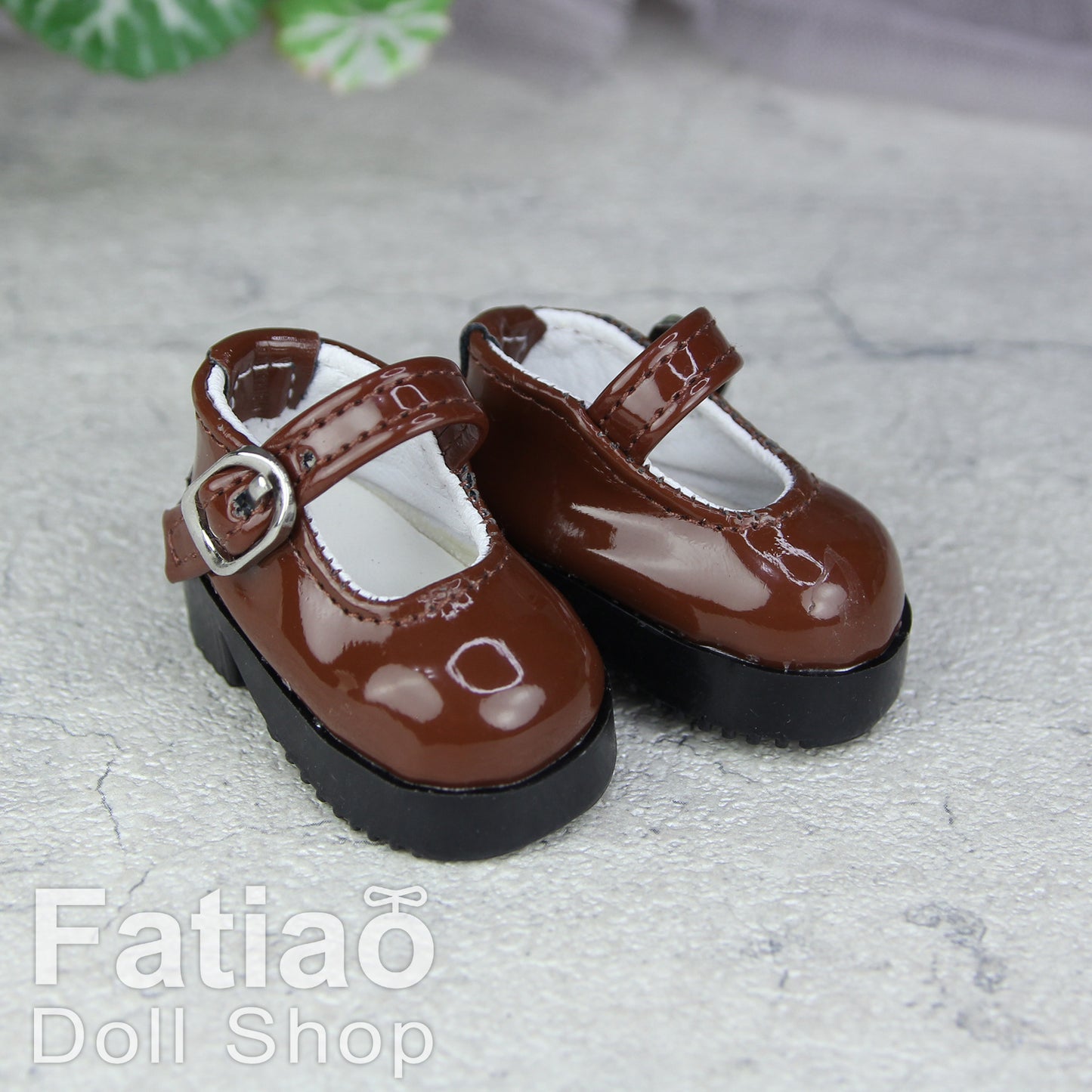 Fatiao - New Dollfie YoSD 1/6 BJD Doll leather Shoes (Size 4cm)