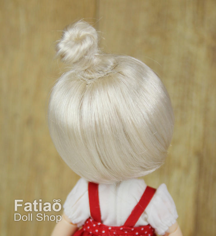 Fatiao - BJD Dollfie Lati Yellow Pukifee 5-6" Doll Wig Blonde