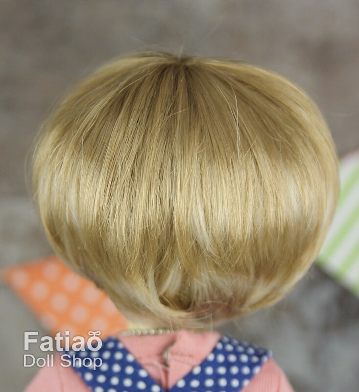 Fatiao - New Dollfie Yo-SD 1/6 BJD - Dolls Wig 6-7 inch - Latte & Blonde