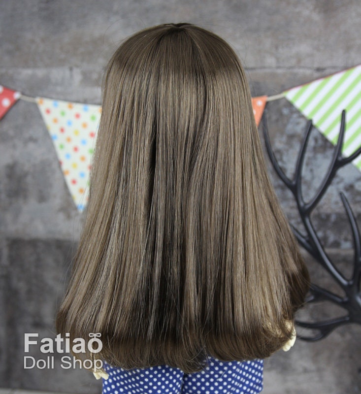 Fatiao - New Dollfie Yo-SD 1/6 BJD - Dolls Wig 6-7 inch - umber