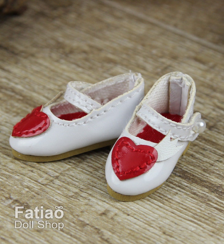 Fatiao - New Lati Yellow Pukifee 1/8 BJD Doll Shoes -Love wings (Size 2.6cm)