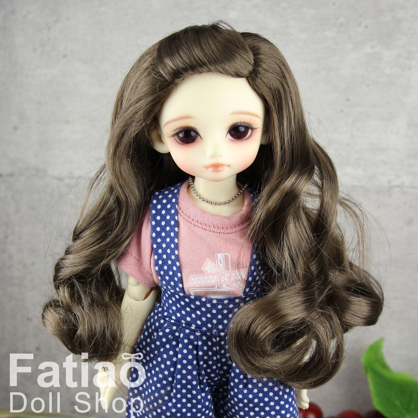Fatiao - New Dollfie Yo-SD 1/6 BJD - Dolls Wig 6-7 inch - umber