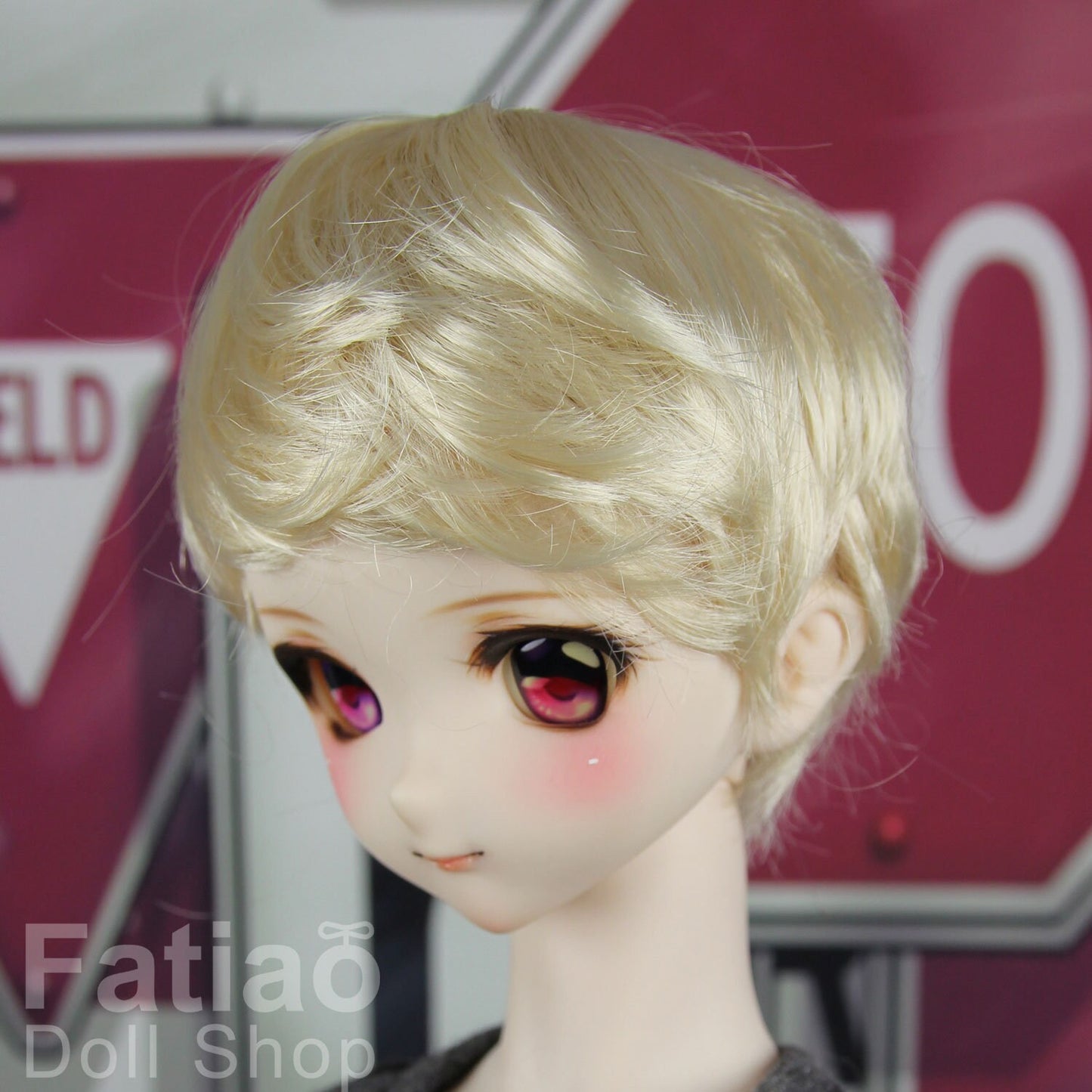 Fatiao - New Dollfie SD 1/3 BJD Dolls Wig size 8-9" - Blonde