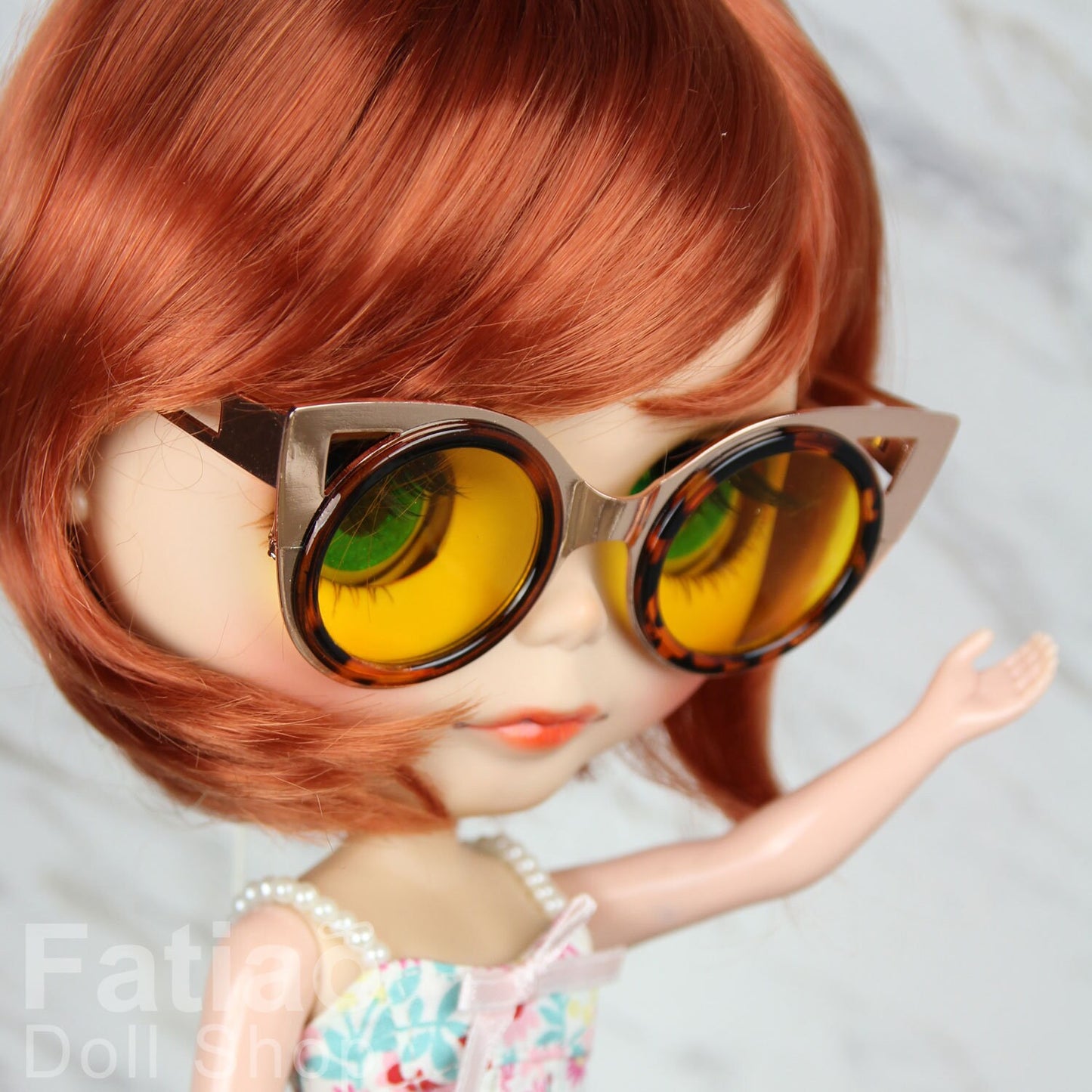 New Dolls fashion Hipster Sunglasses Glasses for Blythe