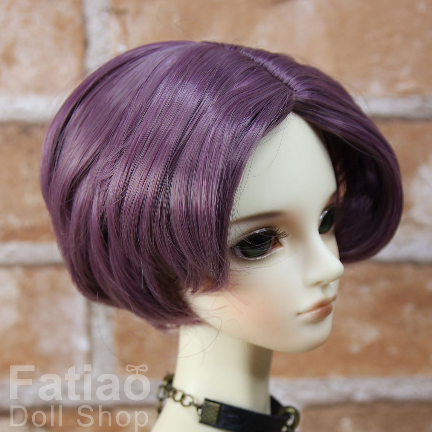 Fatiao - New Dollfie SD 1/3 BJD Dolls Wig size 8-9" - Grape wine