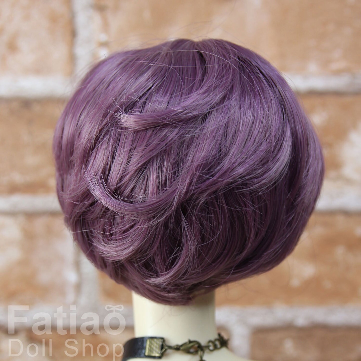 Fatiao - New Dollfie SD 1/3 BJD Dolls Wig size 8-9" - Grape wine