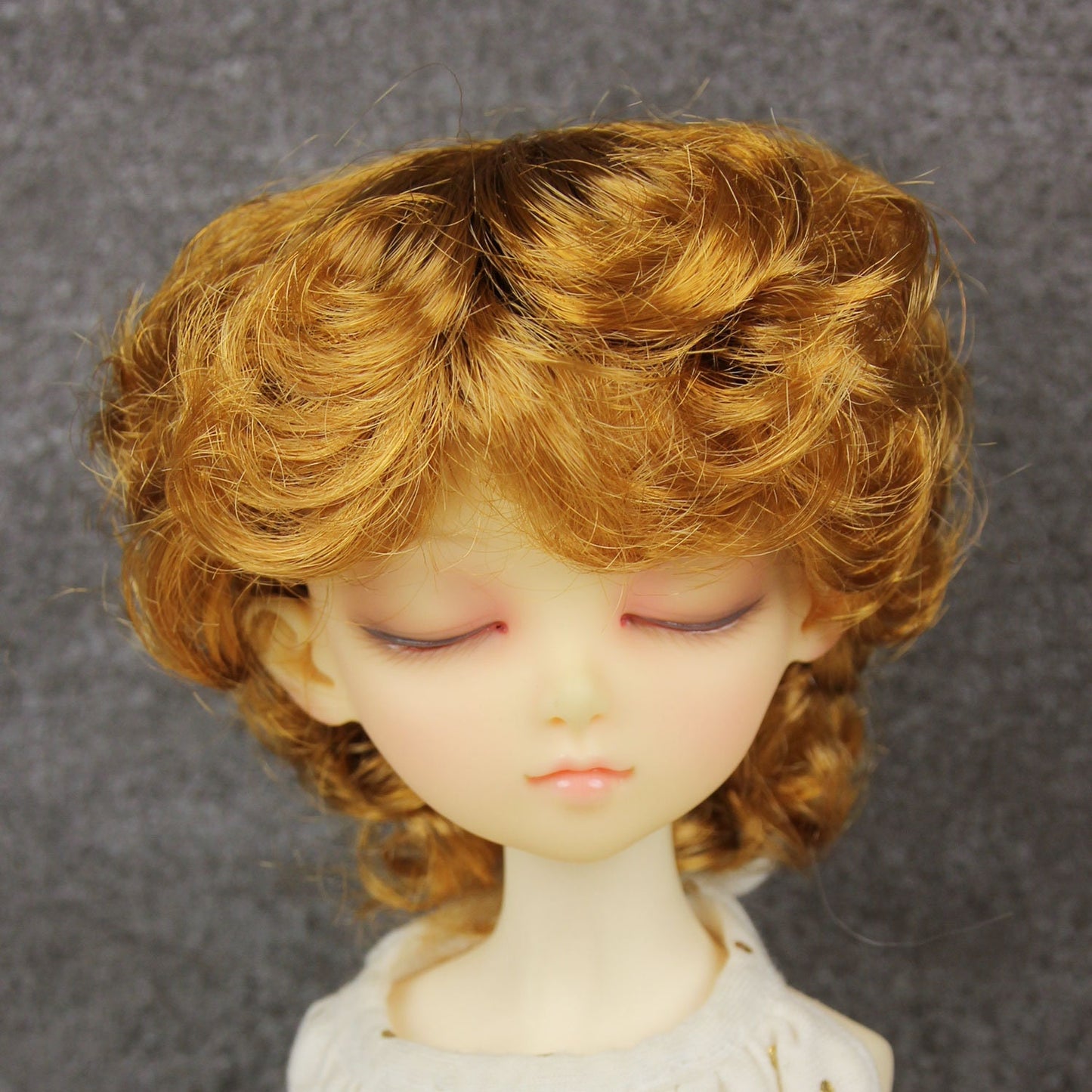 Fatiao - New Dollfie MSD Kaye Wiggs 1/4 BJD Size 7-8 inch - Caramel Dolls Wig