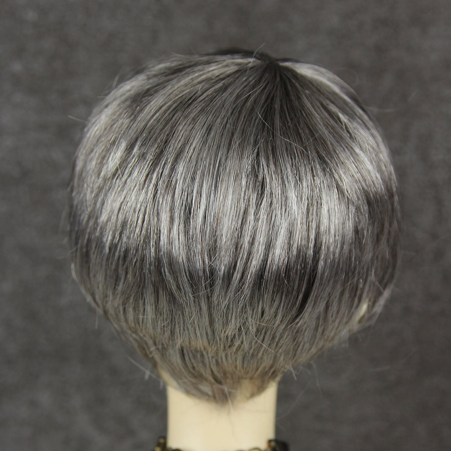 Fatiao - New Dollfie SD 1/3 BJD Dolls Wig size 8-9" - Iron gray & Brown