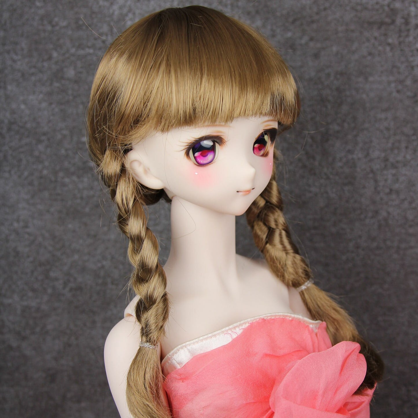 Fatiao - New Dollfie SD 1/3 BJD Dolls Wig size 8-9" - Latte