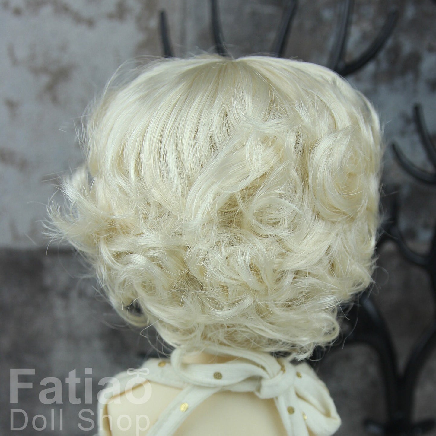 Fatiao - New Dollfie MSD Kaye Wiggs 1/4 BJD Size 7-8 inch - Blonde Dolls Wig