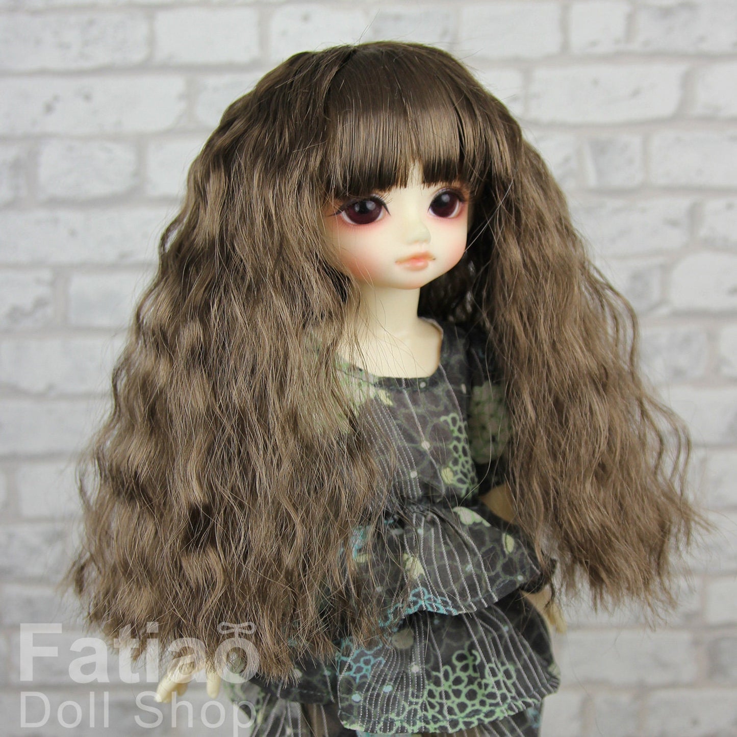 Fatiao - New Dollfie Yo-SD 1/6 BJD - Dolls Wig 6-7 inch - umber