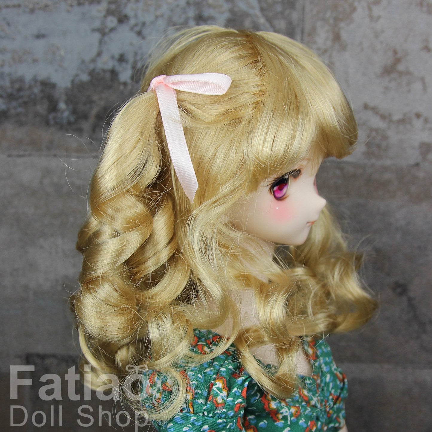 Fatiao - New Dollfie SD 1/3 BJD Dolls Wig size 8-9" - Cream gold