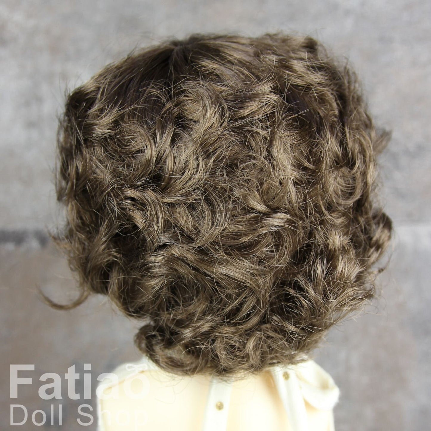 Fatiao - New Dollfie MSD Kaye Wiggs 1/4 BJD Size 7-8 inch Dolls Wig - umber