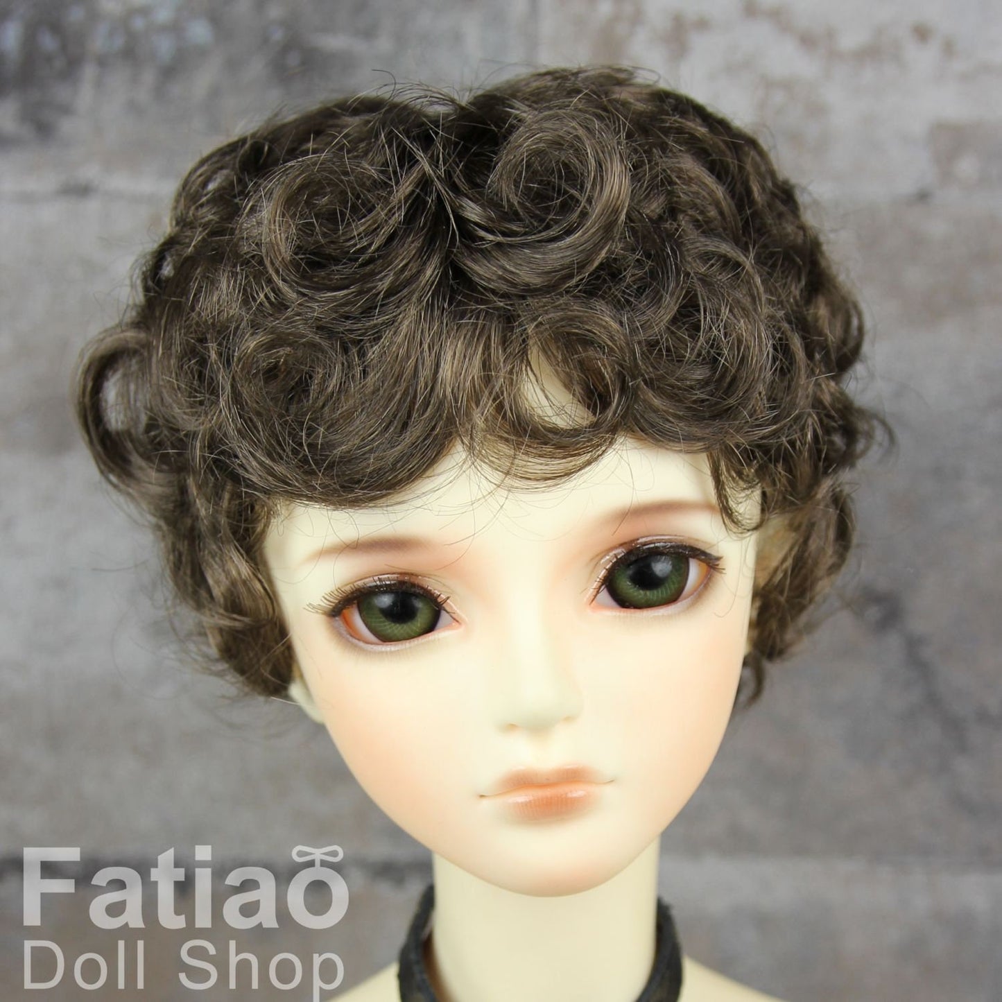 Fatiao - New Dollfie SD 1/3 BJD Dolls Wig size 8-9" - Umber