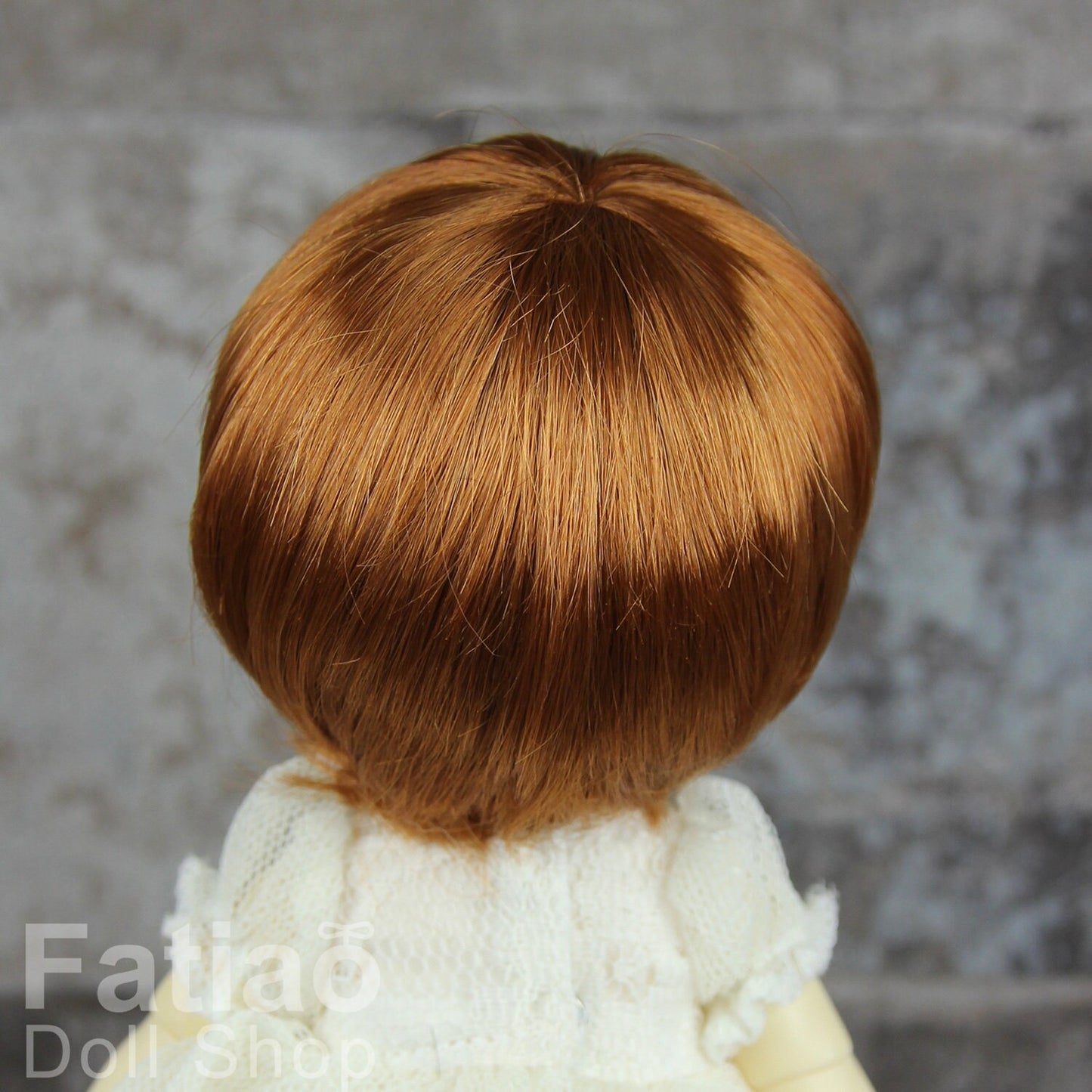 Fatiao - BJD Dollfie Lati Yellow Pukifee 5-6" Angel Doll Wig Caramel