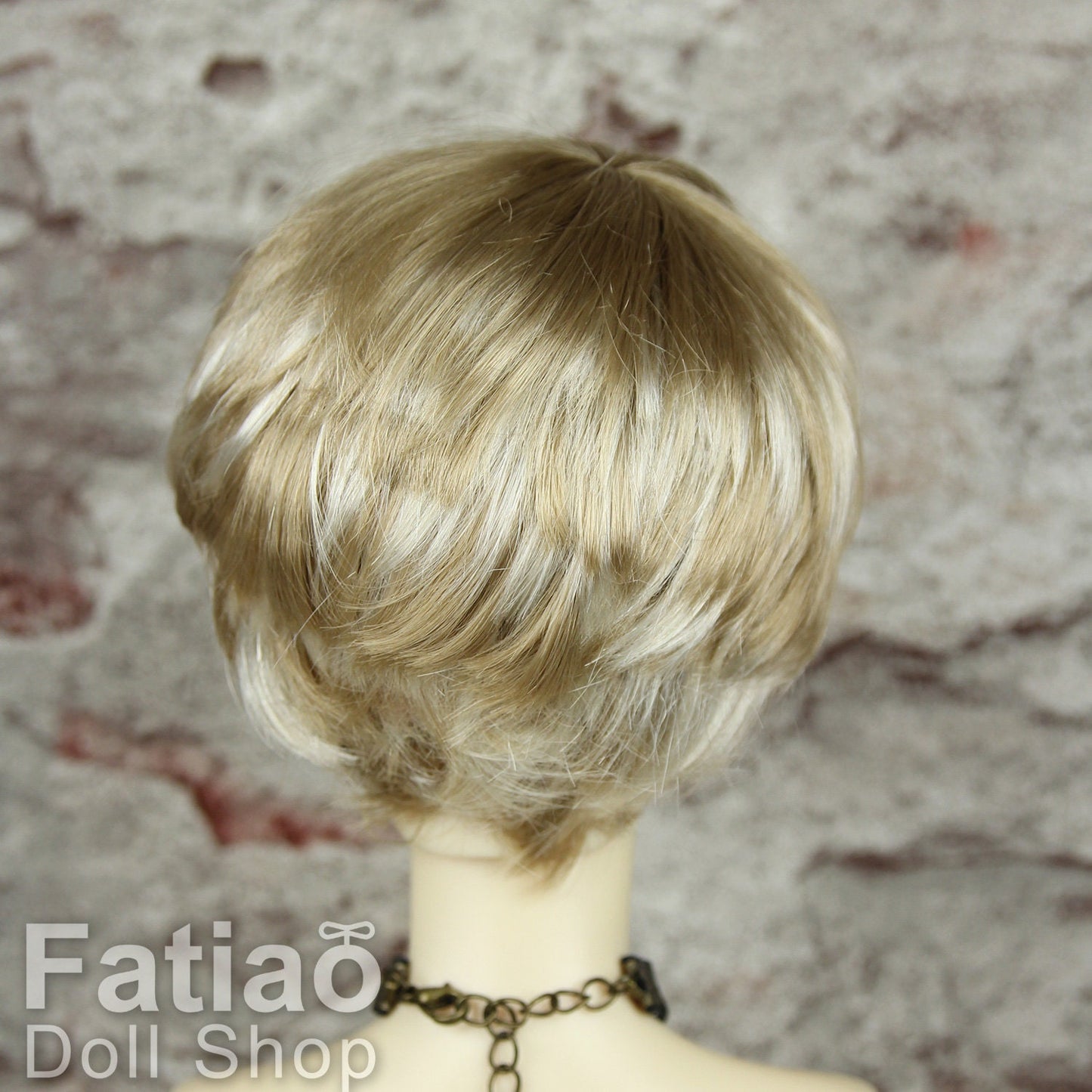 Fatiao - New Dollfie SD 1/3 BJD Dolls Wig size 8-9" - Latte & Blonde