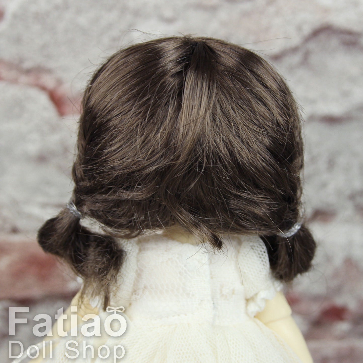 Fatiao - BJD Dollfie Lati Yellow Pukifee 5-6" Doll Wig - umber