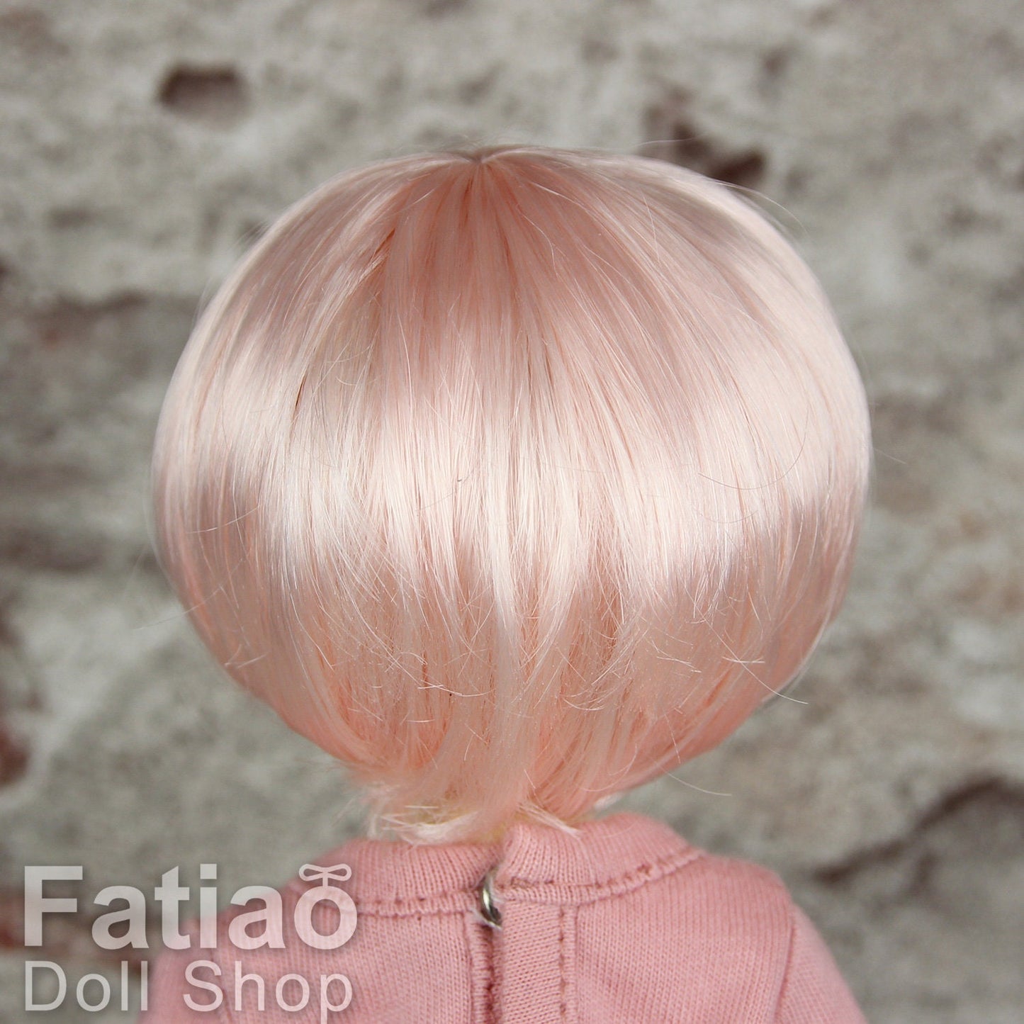 Fatiao - New Dollfie Yo-SD 1/6 BJD - Dolls Wig 6-7 inch - Light Pink