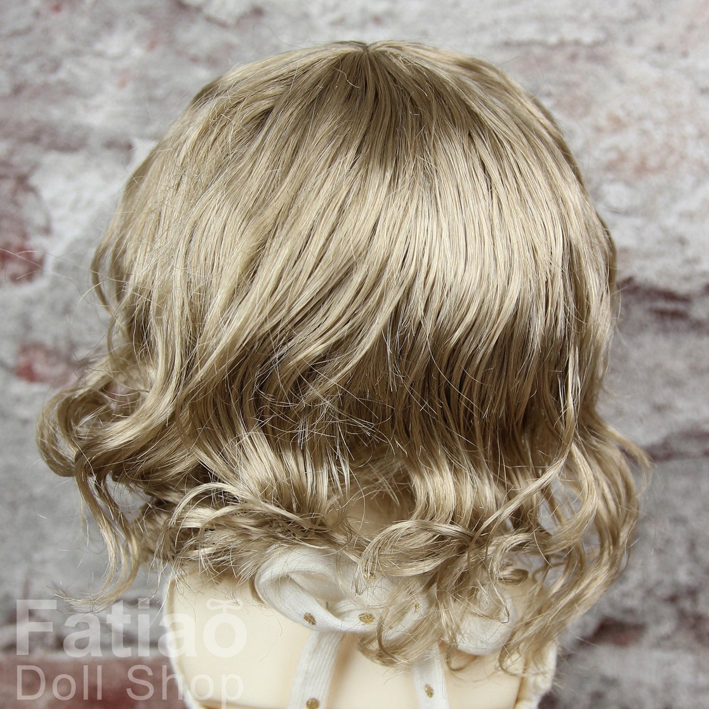 Fatiao - New Dollfie MSD Kaye Wiggs 1/4 BJD Size 7-8 inch - Baby Brown Dolls Wig