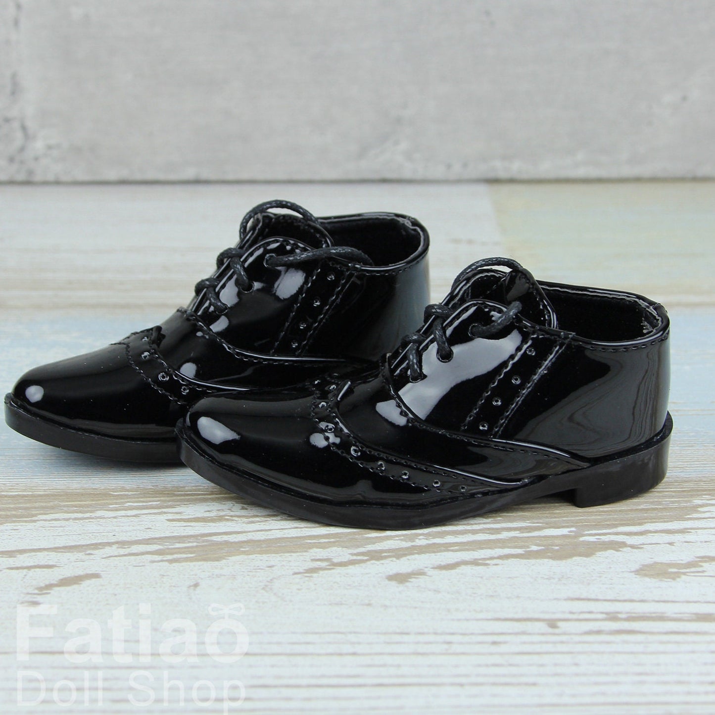 Fatiao - New 1/3 BJD Supper dollfie 13/17 SD Oxford Doll Shoes - Black