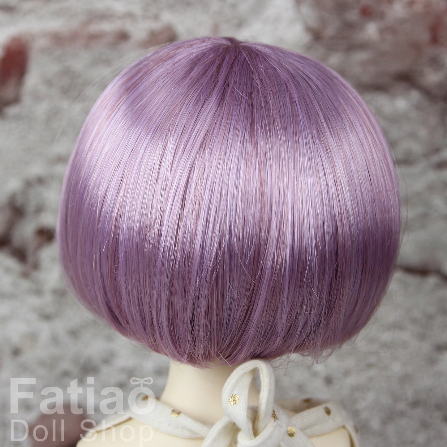 Fatiao - New Dollfie MSD Kaye Wiggs 1/4 BJD Size 7-8 inch Dolls Wig Purple potato