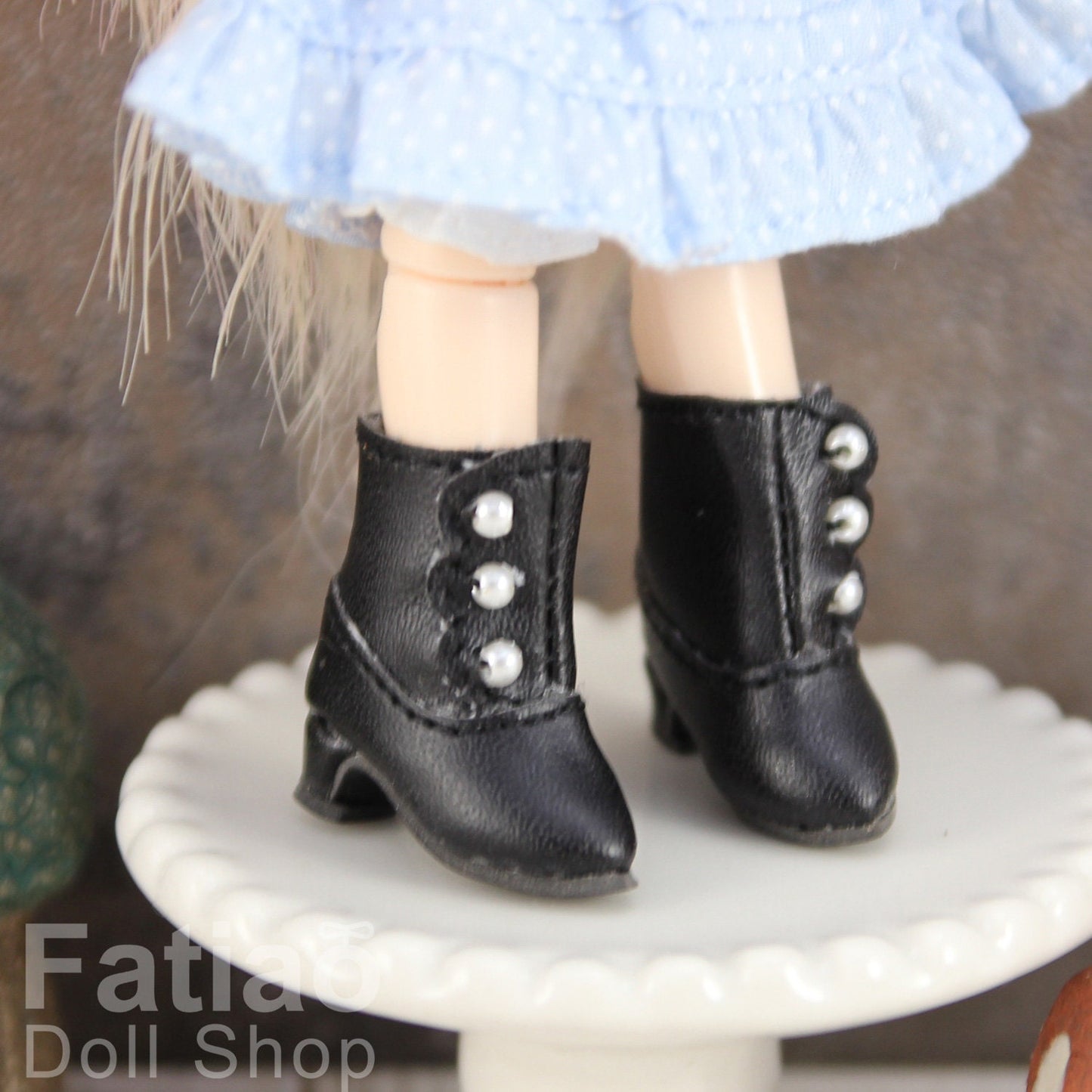 Fatiao - New OB11 Obitsu 11 Cu-poche 1/12 BJD Nendoroid GSC doll shoes high-heel boots