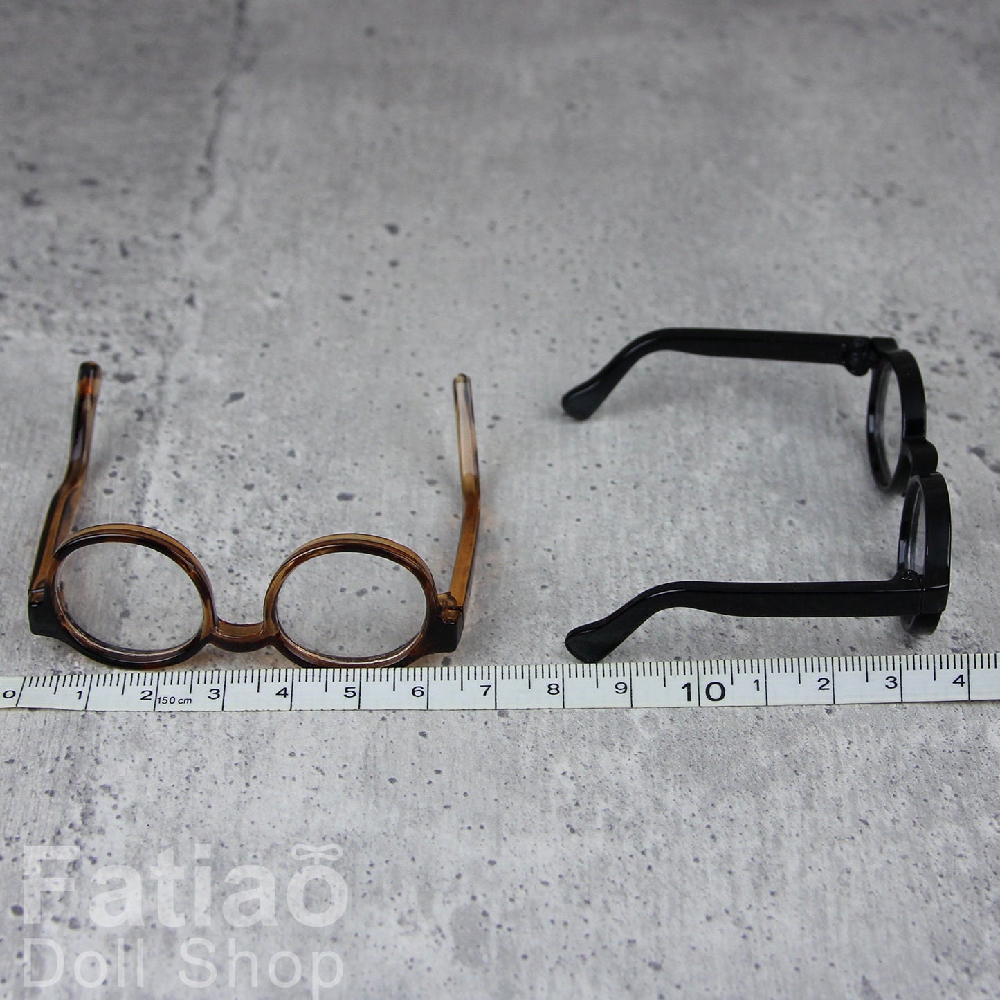 New fashion Full-Rim Dolls Plastic Glasses fit 1/3 BJD size