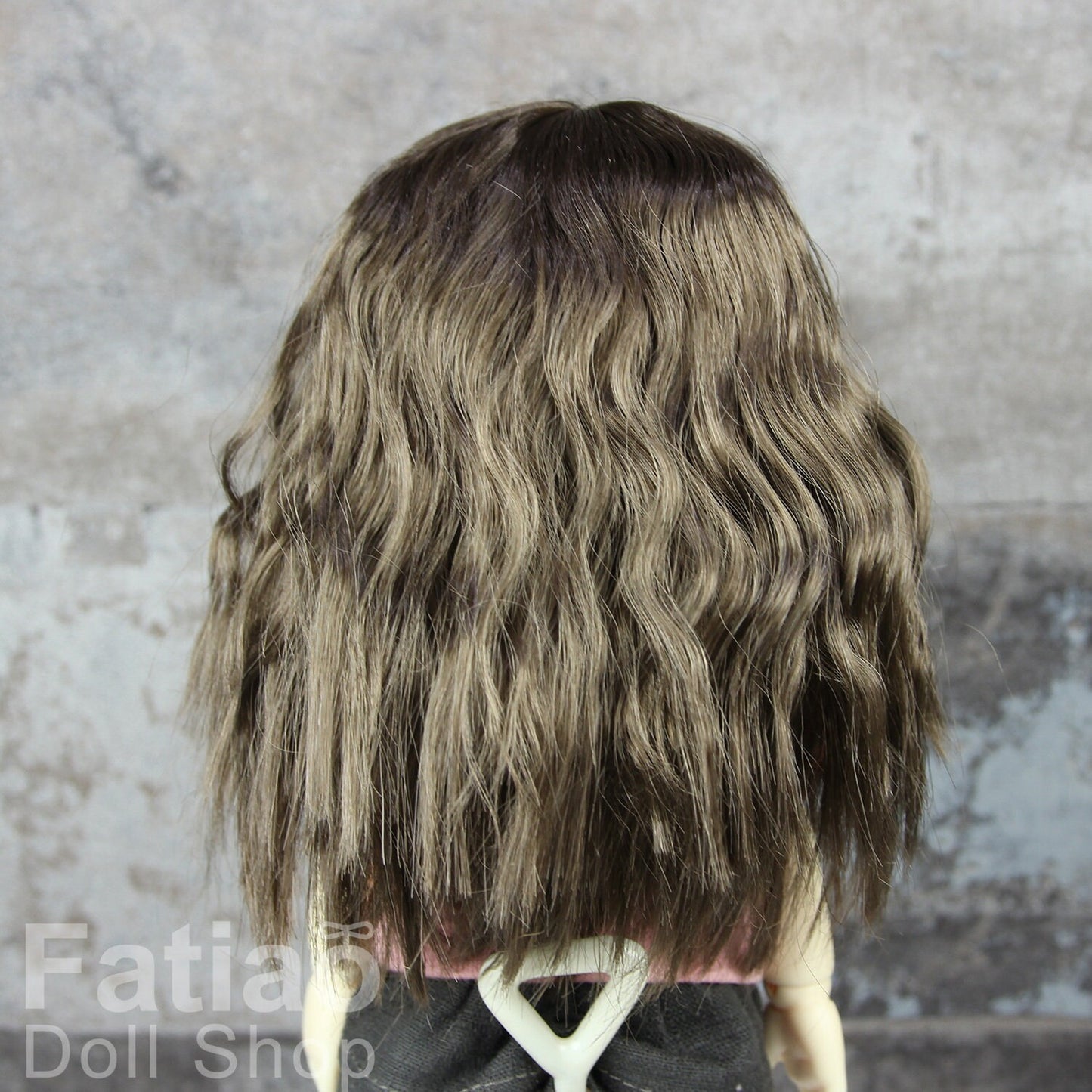 Fatiao - New Dollfie Yo-SD 1/6 BJD - Dolls Wig 6-7 inch - umber