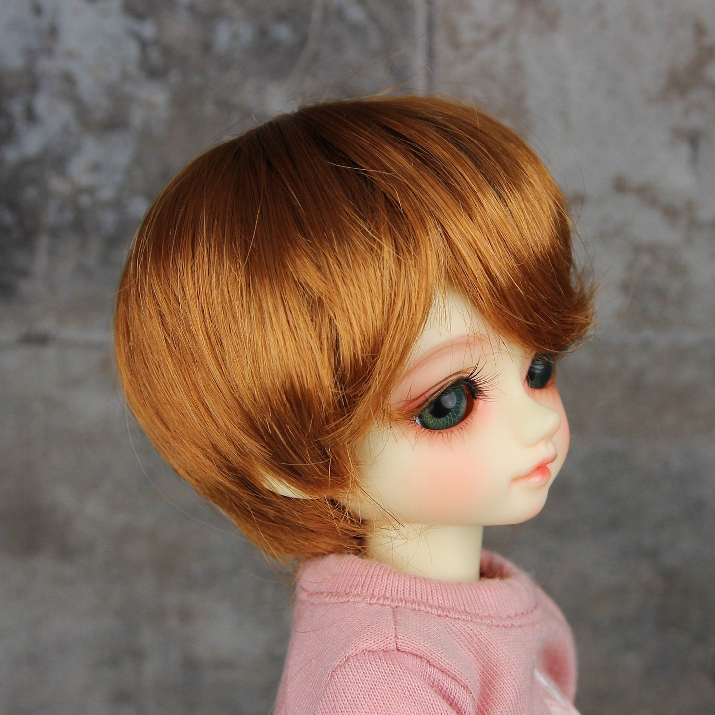Fatiao - New Dollfie Yo-SD 1/6 BJD - Dolls Wig 6-7 inch - Caramel