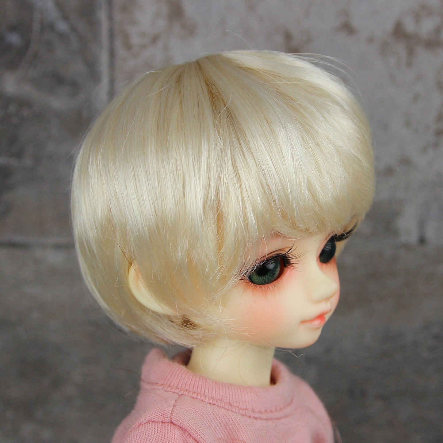 Fatiao - New Dollfie Yo-SD 1/6 BJD - Dolls Wig 6-7 inch - Blonde