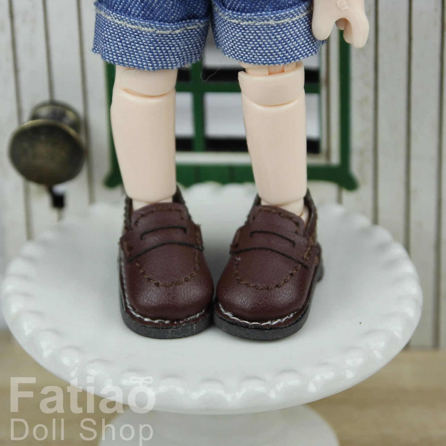 Fatiao - New OB11 Obitsu 11 Cu-poche 1/12 BJD Nendoroid GSC doll Loafers shoes