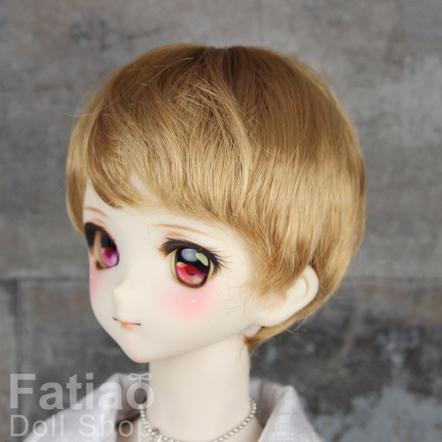 Fatiao - New Dollfie SD 1/3 BJD Dolls Wig size 8-9" - Ocher