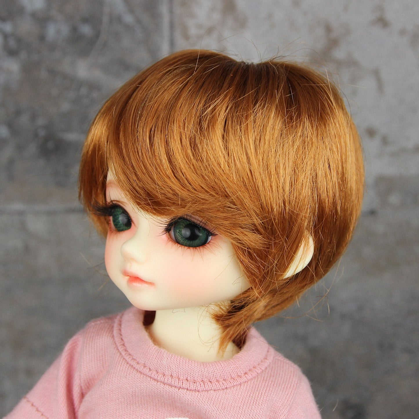 Fatiao - New Dollfie Yo-SD 1/6 BJD - Dolls Wig 6-7 inch - Caramel