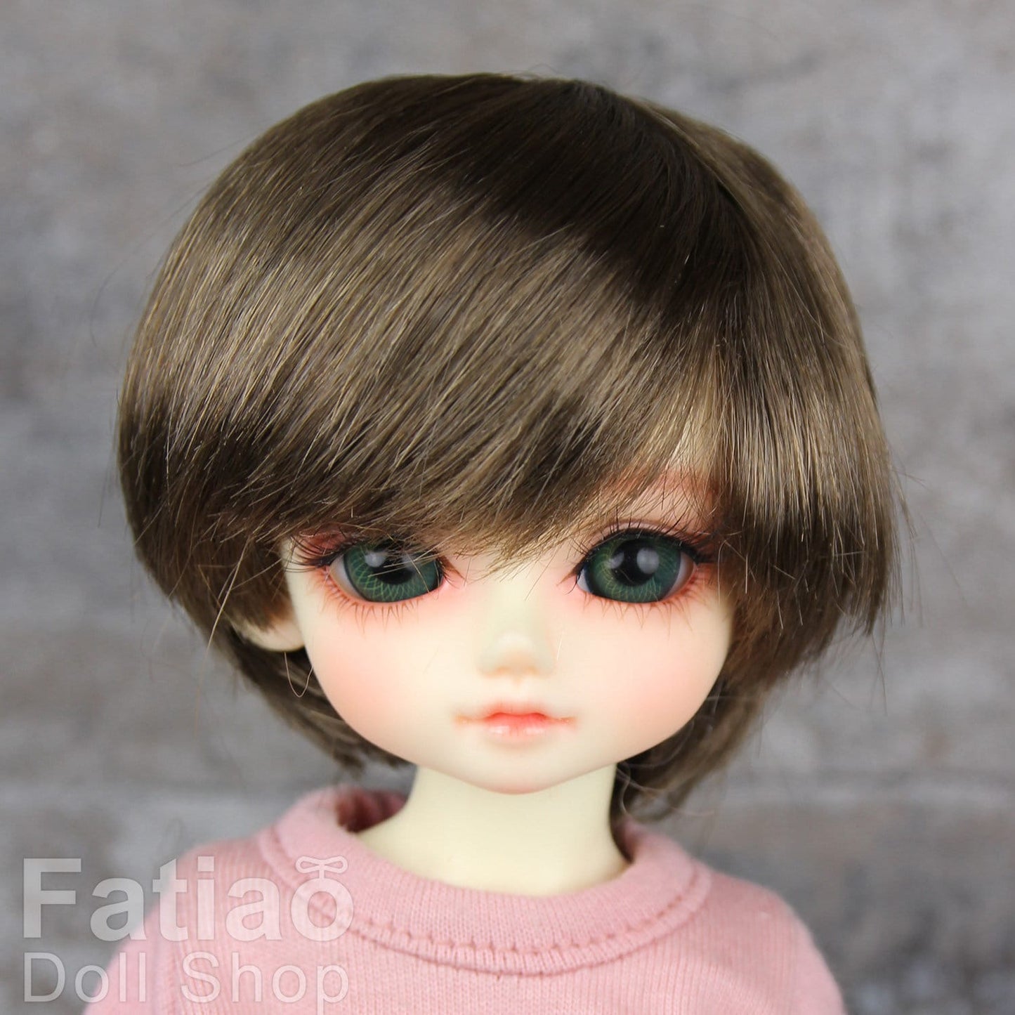 Fatiao - New Dollfie Yo-SD 1/6 BJD - Dolls Wig 6-7 inch - umber