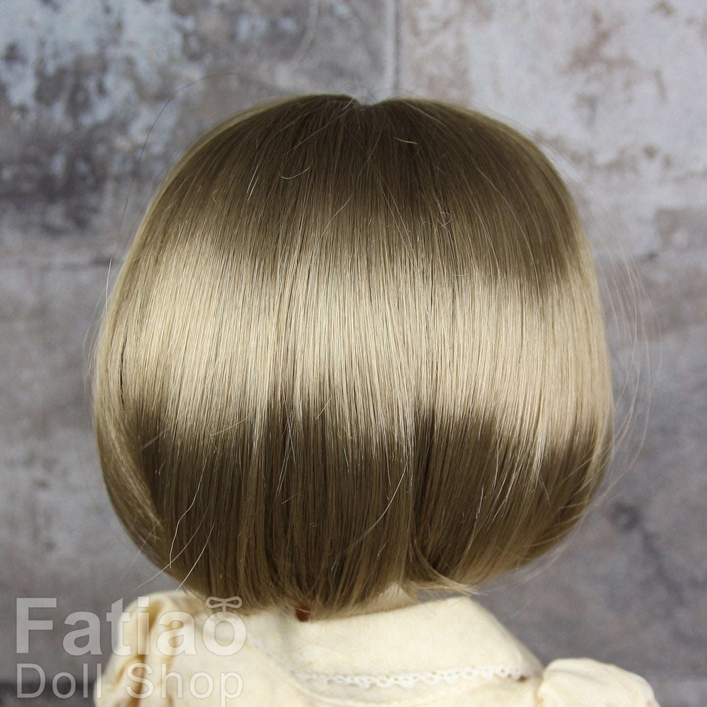 Fatiao - New Dollfie SD 1/3 BJD Volks Blythe Pullip Dolls Wig size 9-10"- Brown