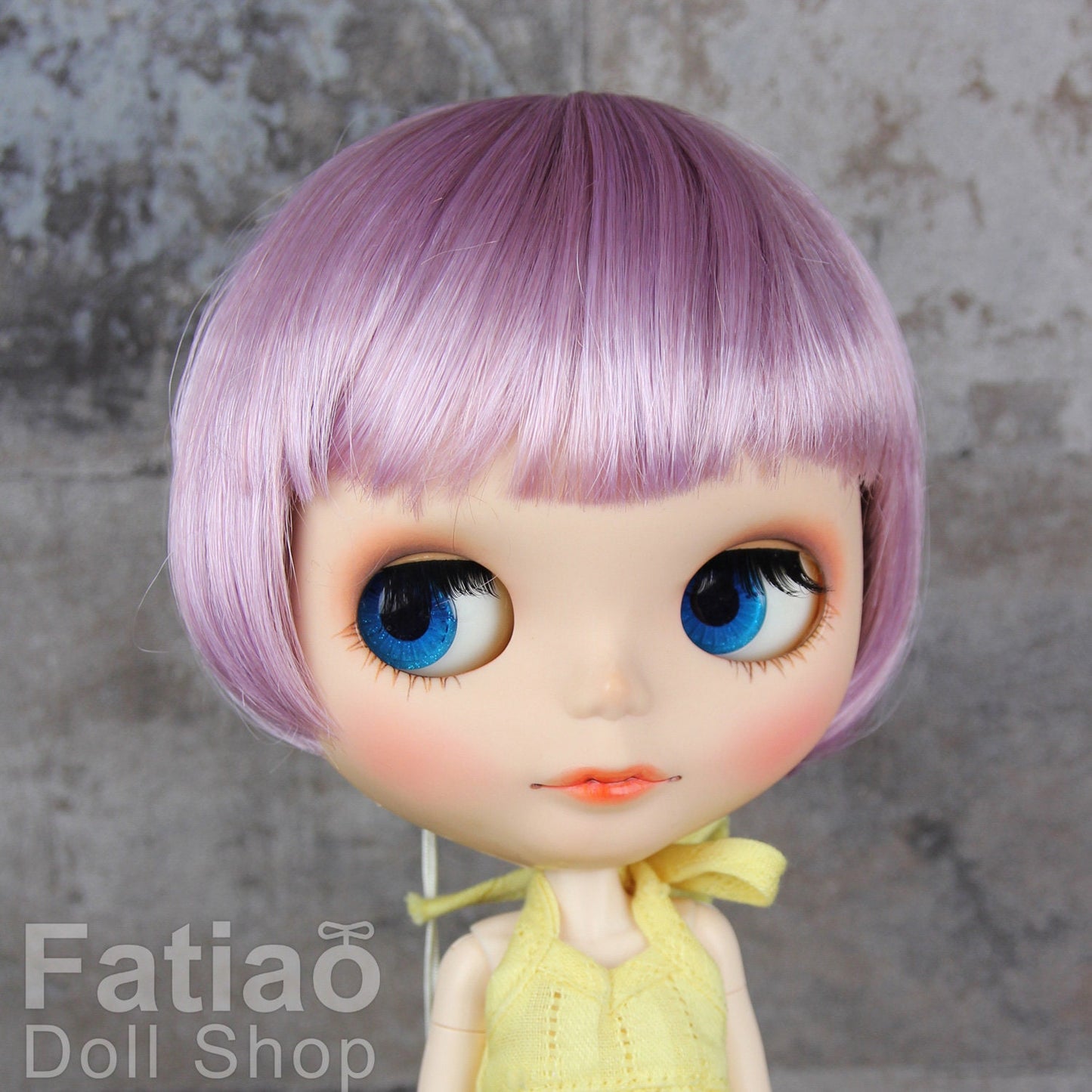 Fatiao - New Dollfie SD 1/3 BJD Volks Blythe Pullip Dolls Wig size 9-10"- Purple potato