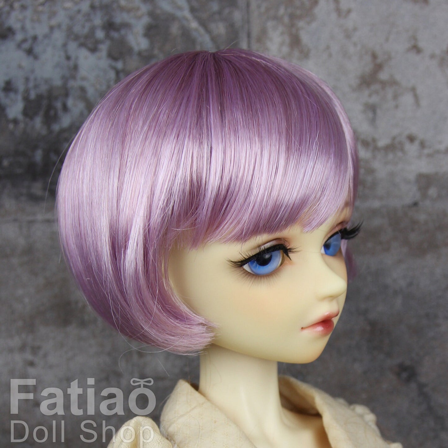 Fatiao - New Dollfie SD 1/3 BJD Volks Blythe Pullip Dolls Wig size 9-10"- Purple potato