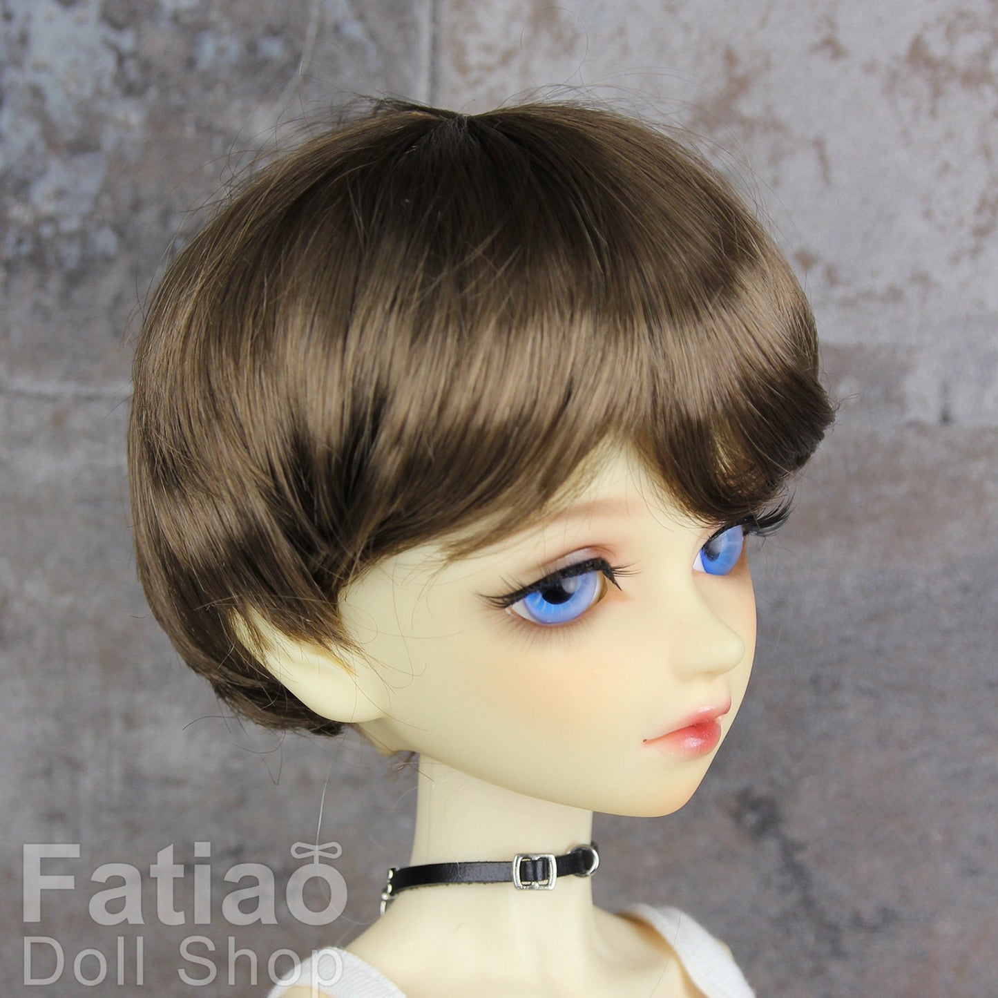 Fatiao - New Dollfie SD 1/3 BJD Volks Blythe Pullip Dolls Wig size 9-10" - umber