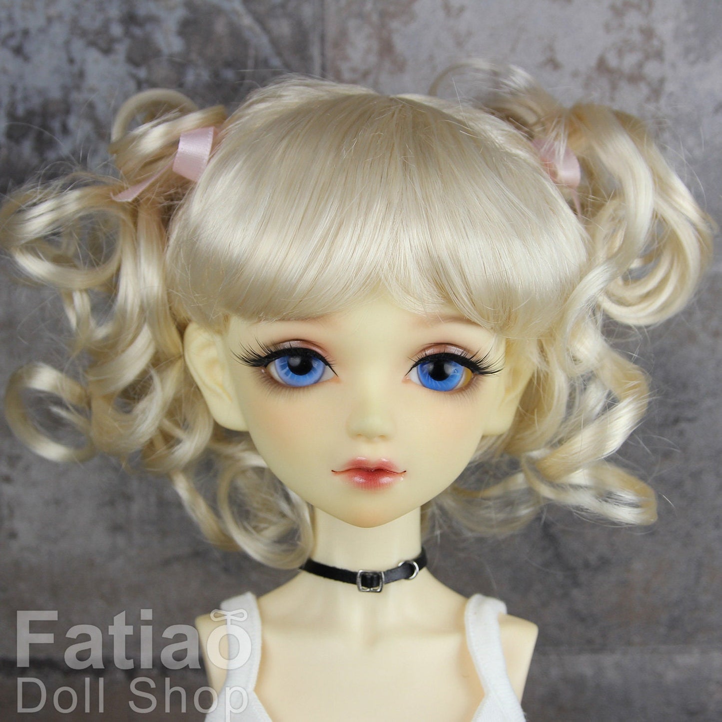 Fatiao - New Dollfie SD 1/3 BJD Volks Blythe Pullip Dolls Wig size 9-10"- Blonde