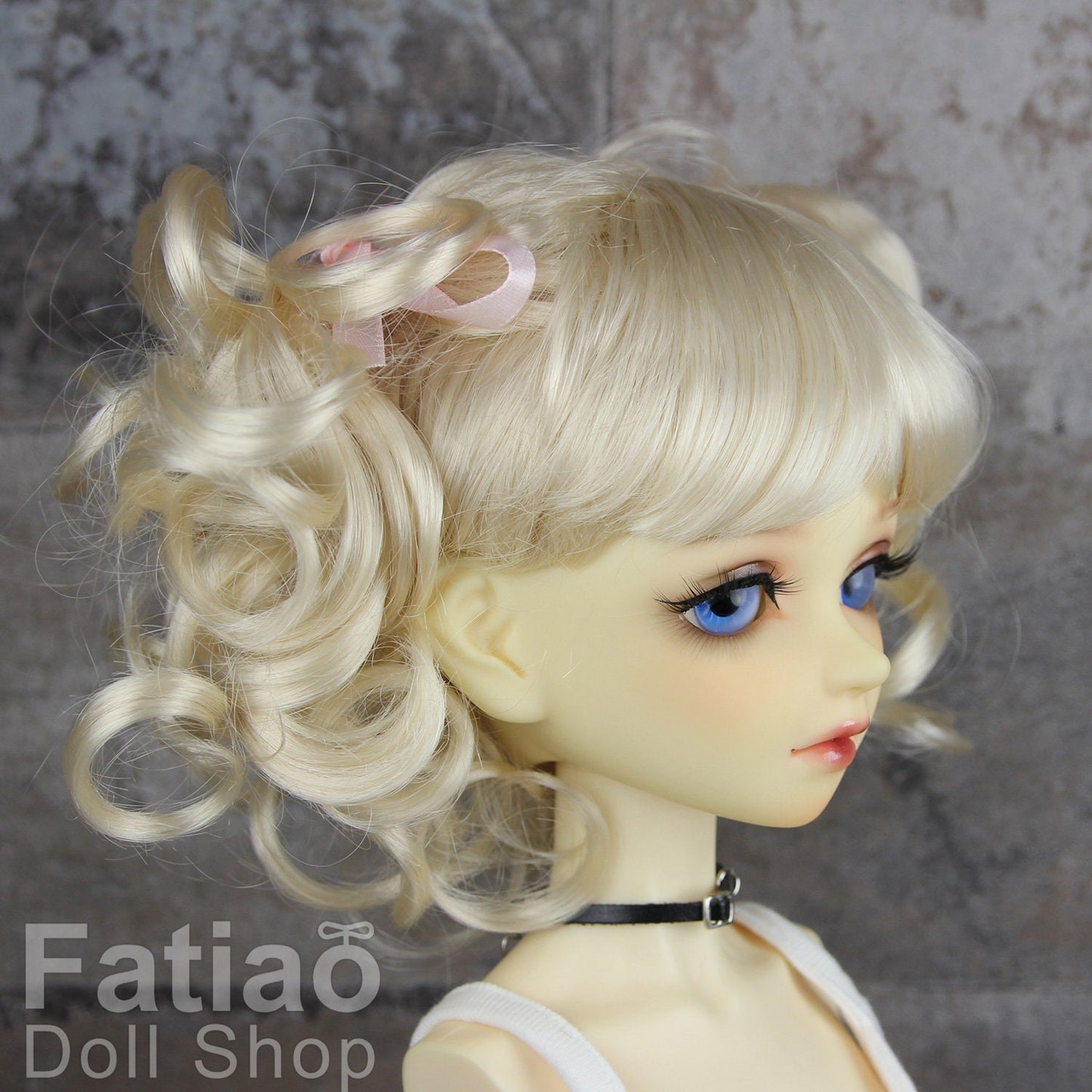 Fatiao - New Dollfie SD 1/3 BJD Volks Blythe Pullip Dolls Wig size 9-10"- Blonde