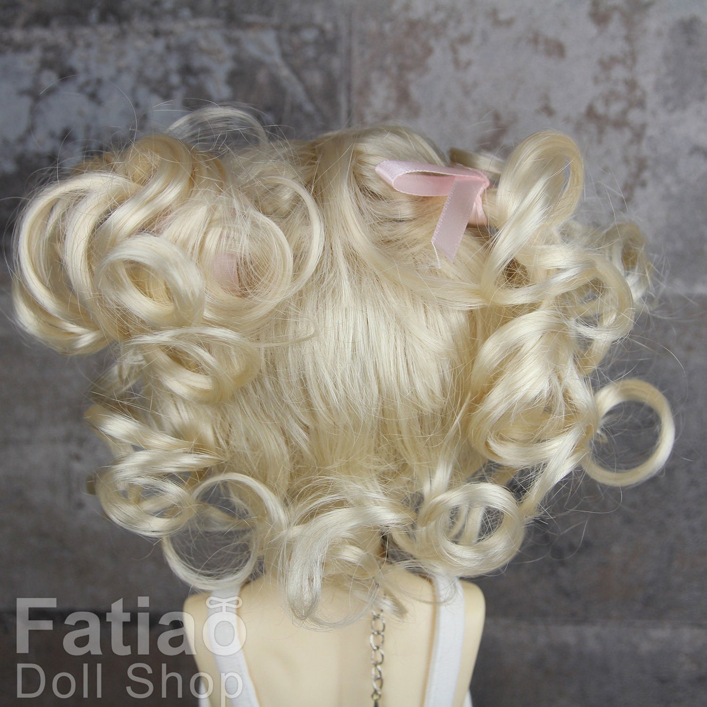 Fatiao - New Dollfie SD 1/3 BJD Volks Blythe Pullip Dolls Wig size 9-10"- Blonde