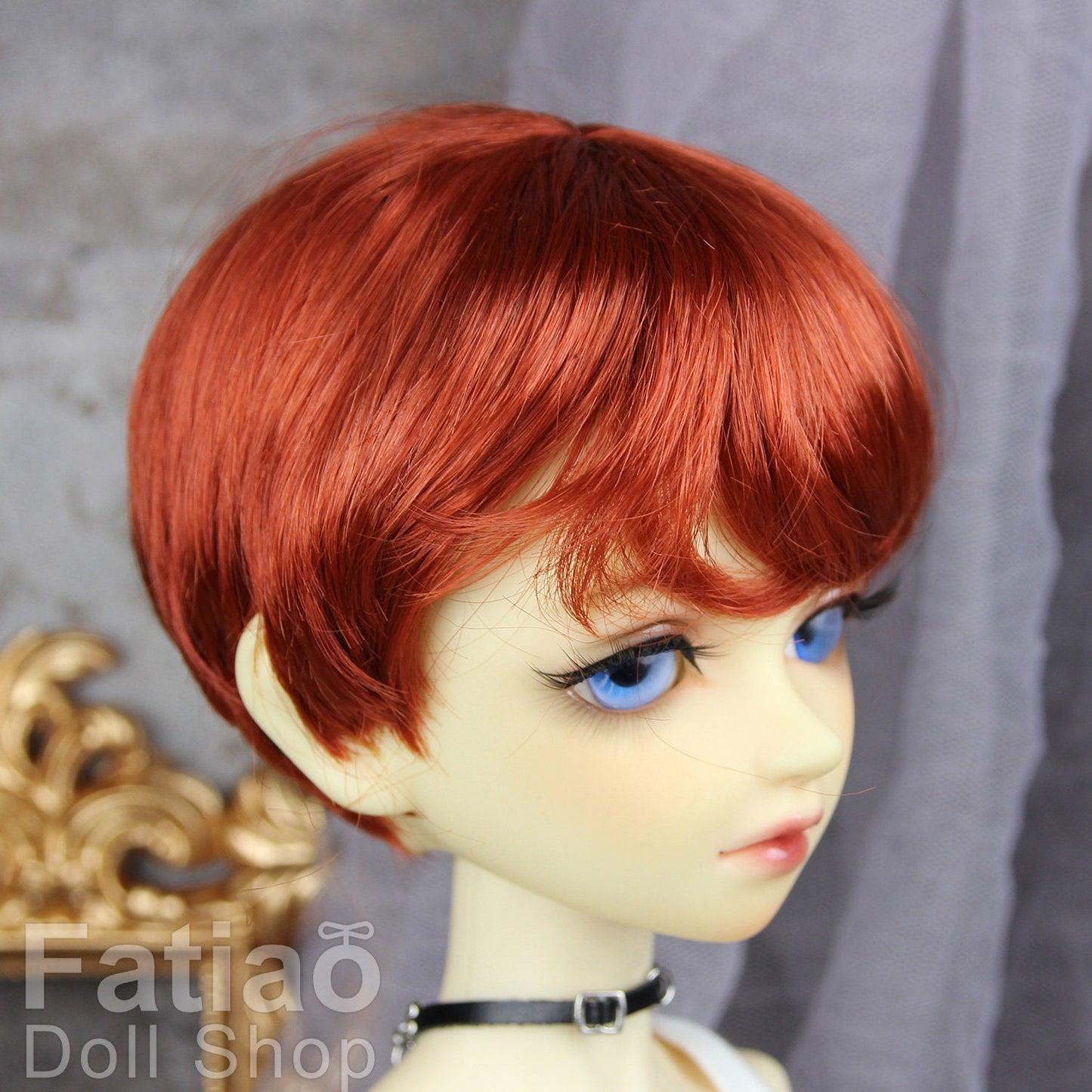 Fatiao - New Dollfie SD 1/3 BJD Volks Blythe Pullip Dolls Wig size 9-10" - Carrot