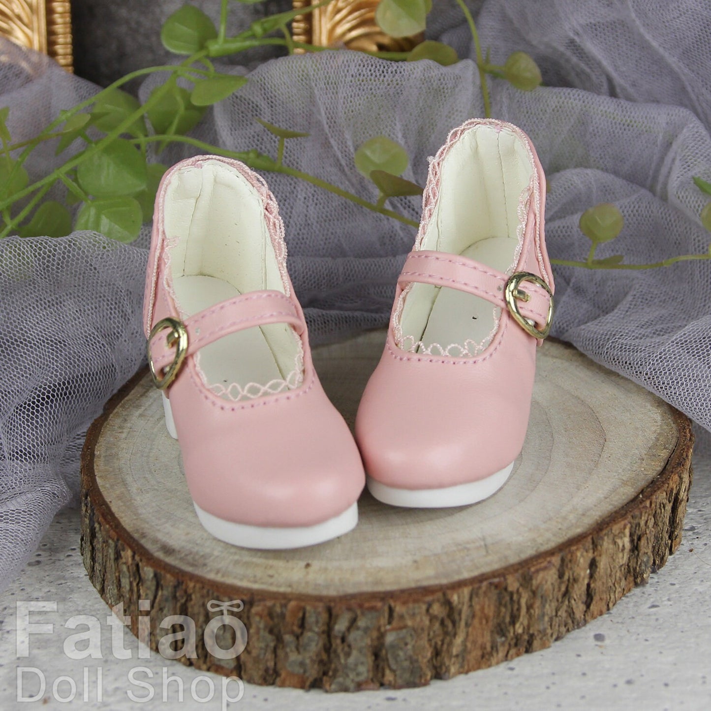 Fatiao - New 1/3 BJD Dollfie DD Dolls High heels Shoes - Pink (Size 6cm)