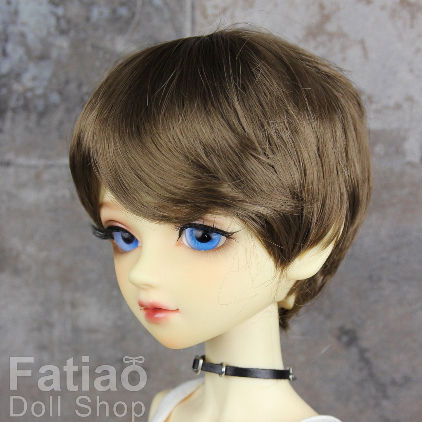 Fatiao - New Dollfie SD 1/3 BJD Volks Blythe Pullip Dolls Wig size 9-10" - umber
